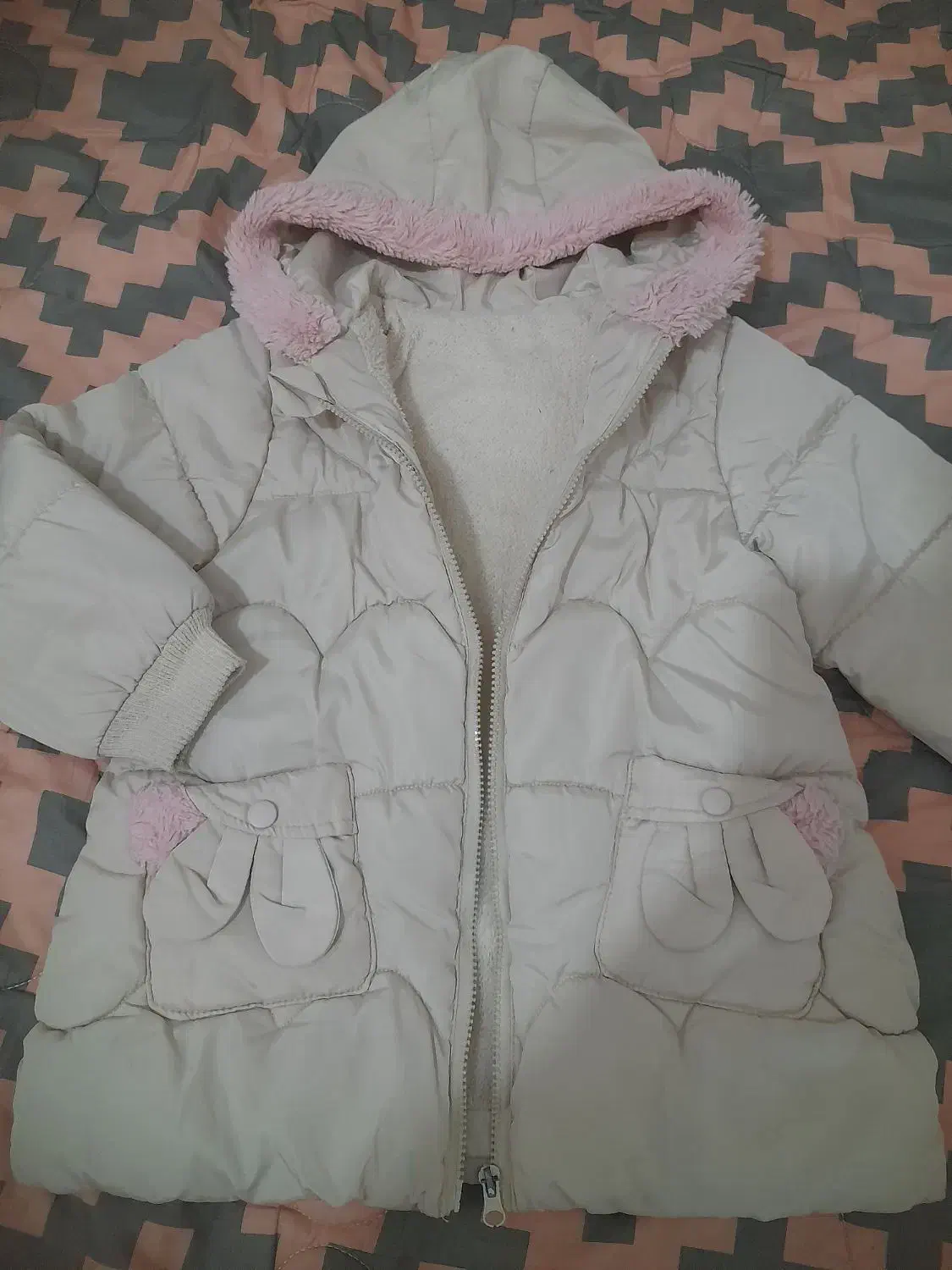 کاپشن دخترانه|کفش و لباس بچه|گرگان, |دیوار