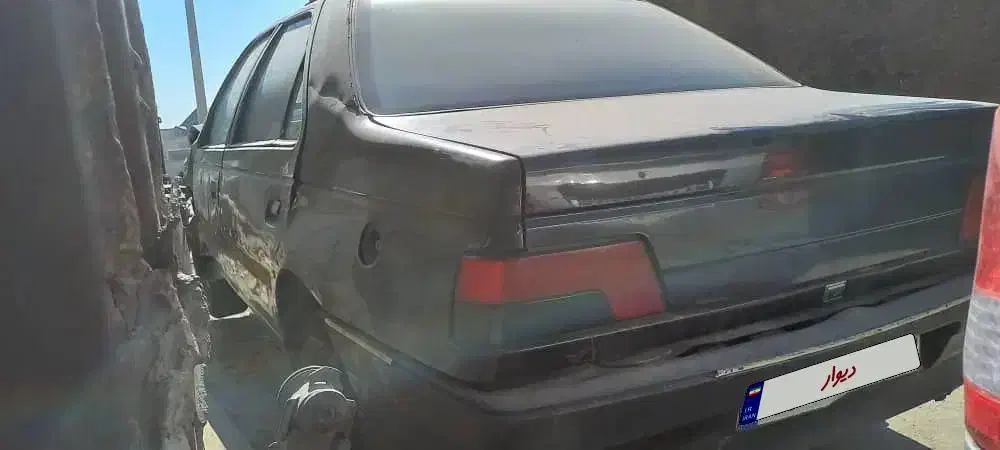 تصادفی مدل 90 مشکی متالیک|خودرو سواری و وانت|برخوار, |دیوار