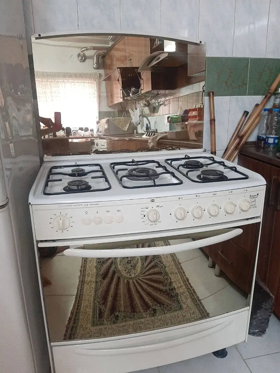 گاز پنج شعله تکنو|اجاق گاز و لوازم برقی پخت‌وپز|لاهیجان, طالقانی|دیوار