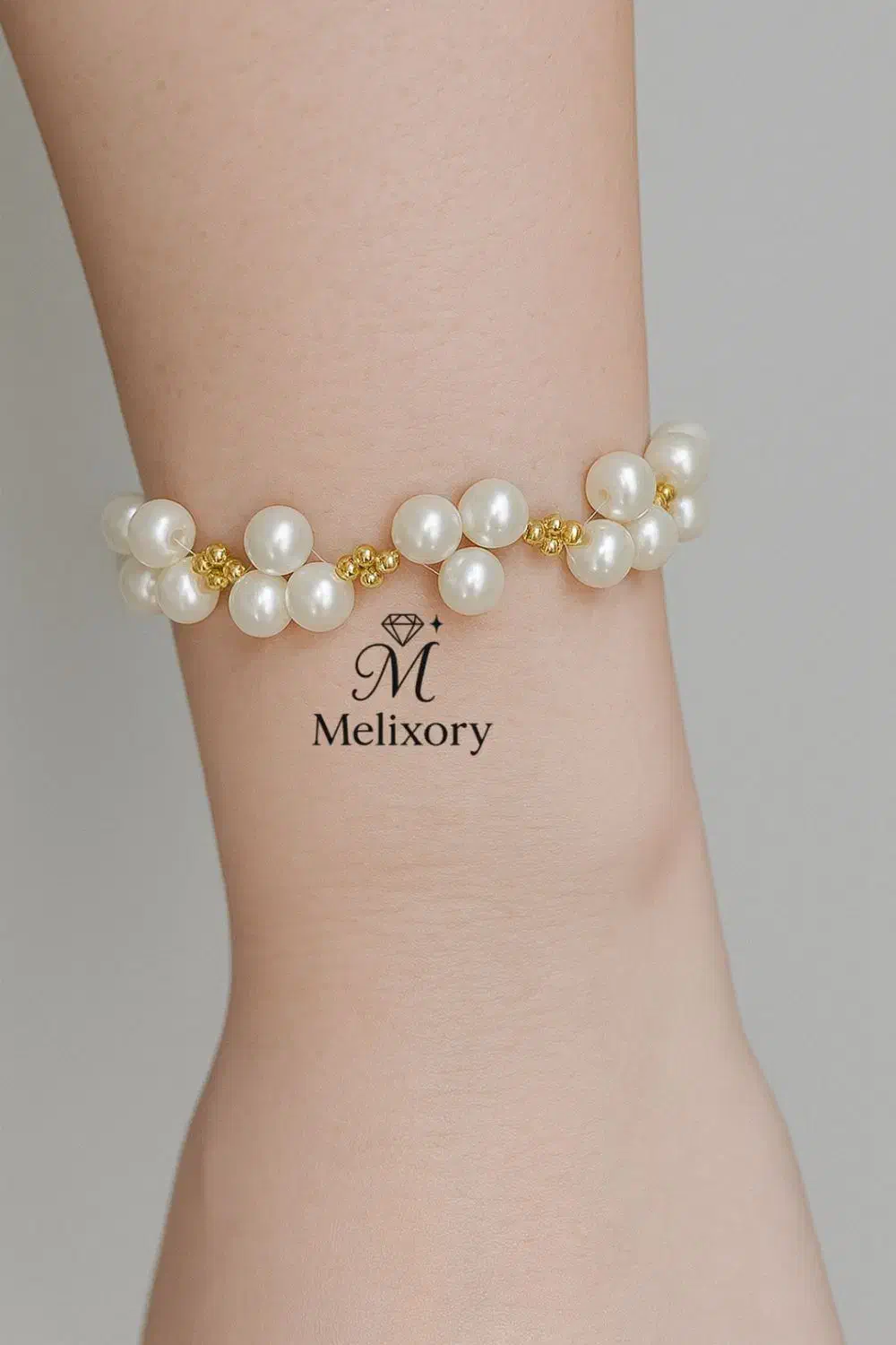 دستبند مرواریدی گل به گل|بدلیجات|تهران, جیحون|دیوار