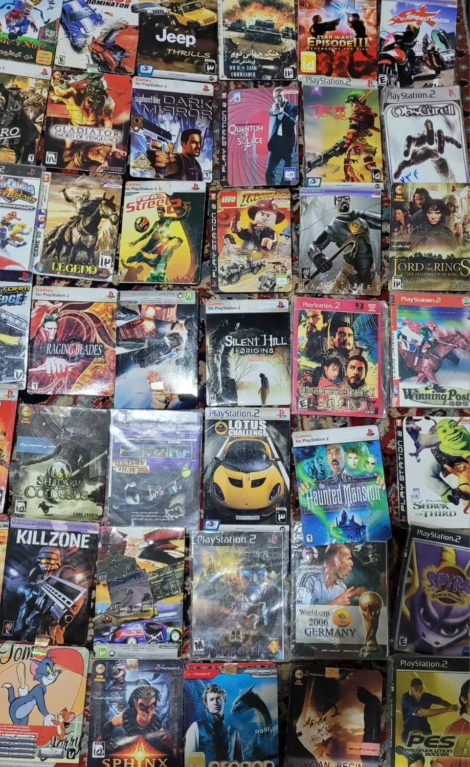 ۱۲۰ عدد بازی پلی استین ۲|کنسول، بازی ویدئویی و آنلاین|لنجان, |دیوار