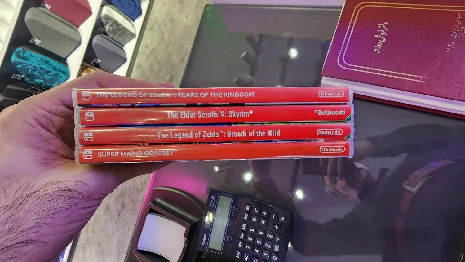 کنسول نینتندو سوویچ ۱  اولد باندل کمیاب زلدا|کنسول، بازی ویدئویی و آنلاین|تبریز, |دیوار