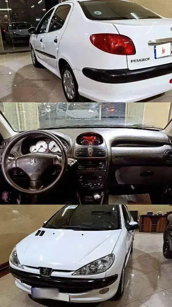 ۲۰۶ مدل ۹۶|خودرو سواری و وانت|گرگان, |دیوار