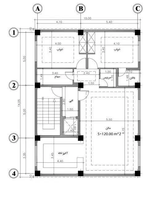 پایاننامه معماری،پلان،نما،رندر با تیم حرفهای|خدمات آموزشی|یزد, |دیوار