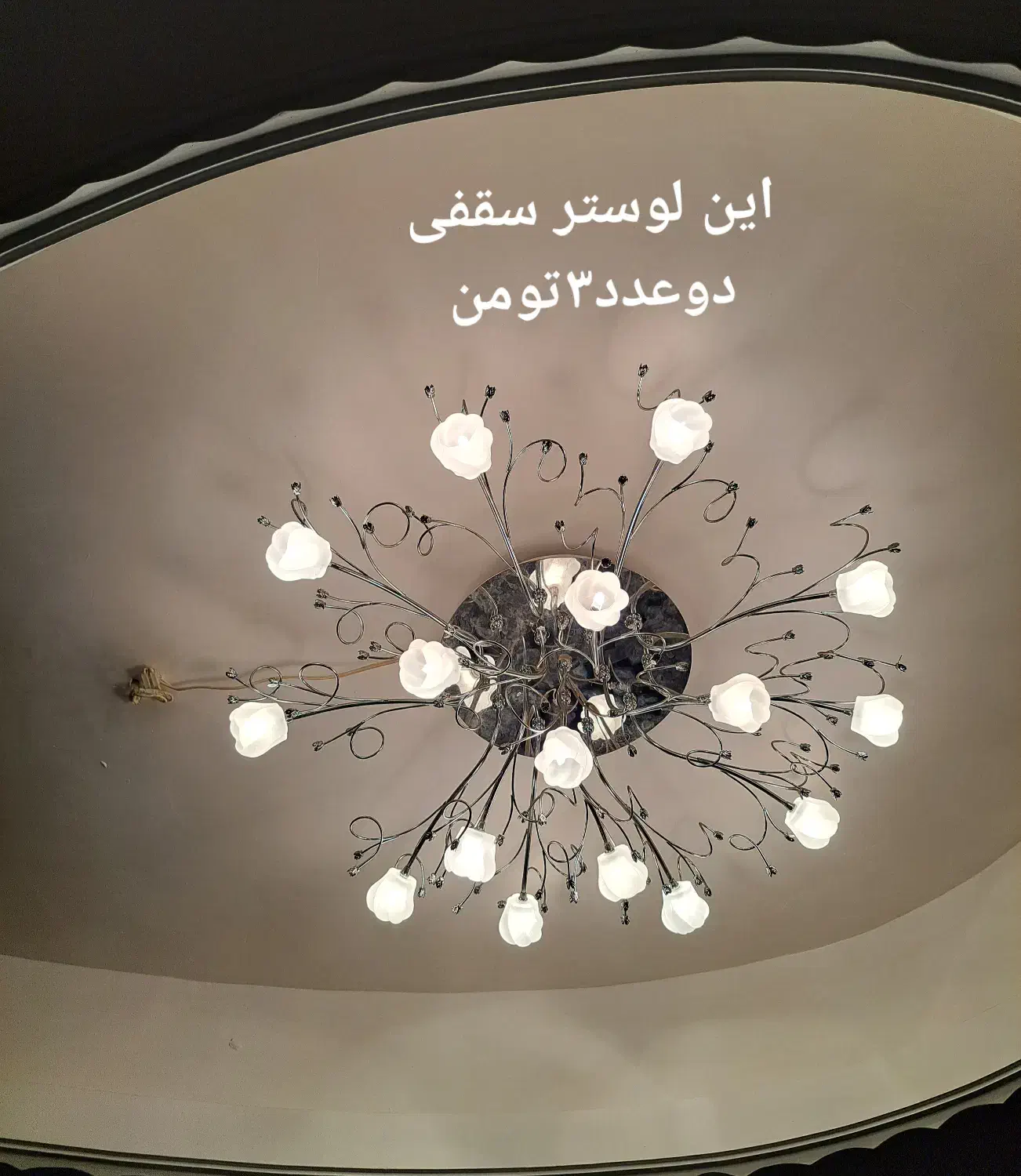 لوستر|لوستر و چراغ آویز|ساری, |دیوار