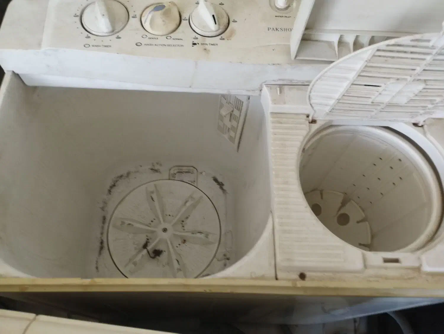 لباسشویی دوقلو پاکشوما|ماشین لباسشویی و خشک‌کن لباس|فولادشهر, C5|دیوار