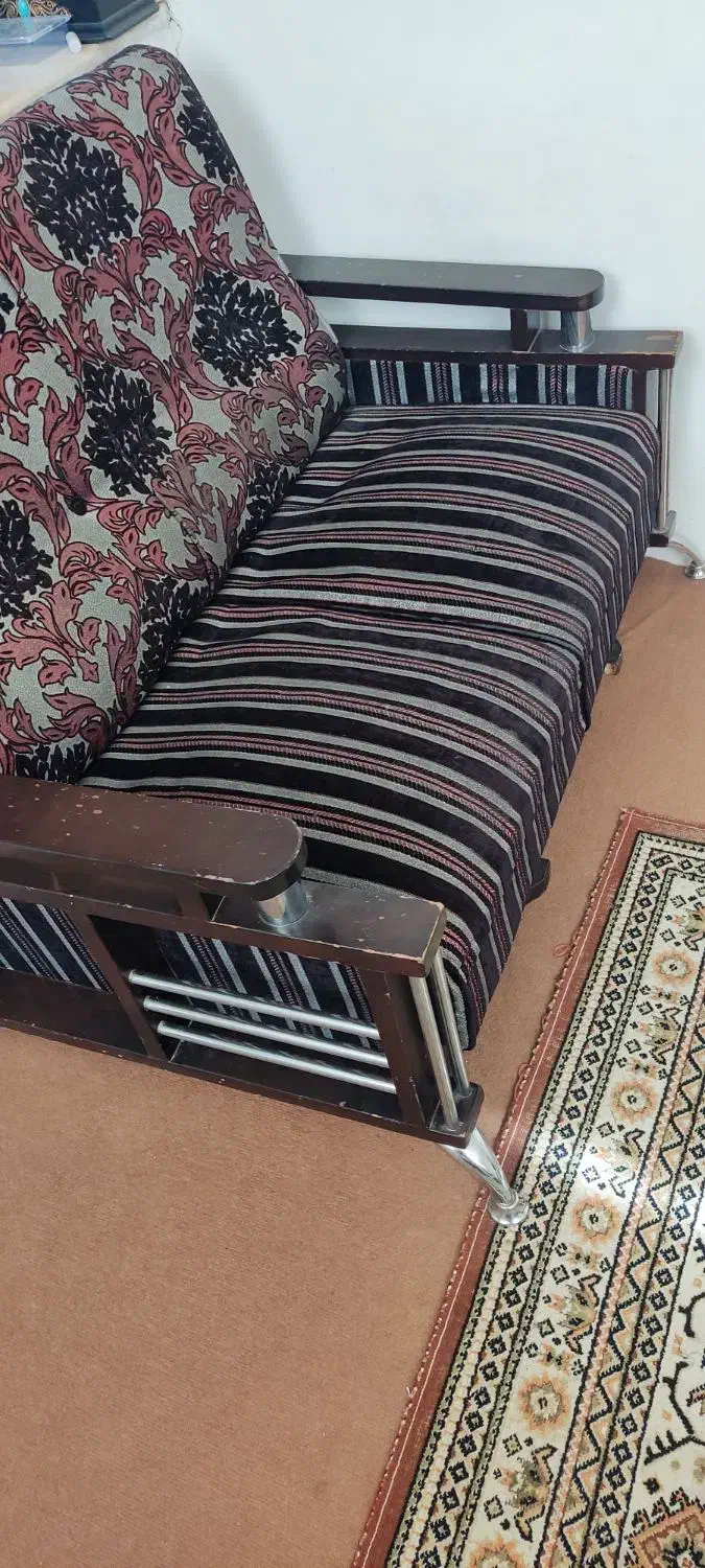 مبل استیل 7نفره|مبلمان خانگی و میز عسلی|نیشابور, هفده شهریور|دیوار