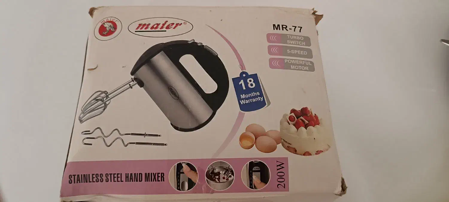 همزن برقی|سایر لوازم برقی|مشهد, شیرودی|دیوار