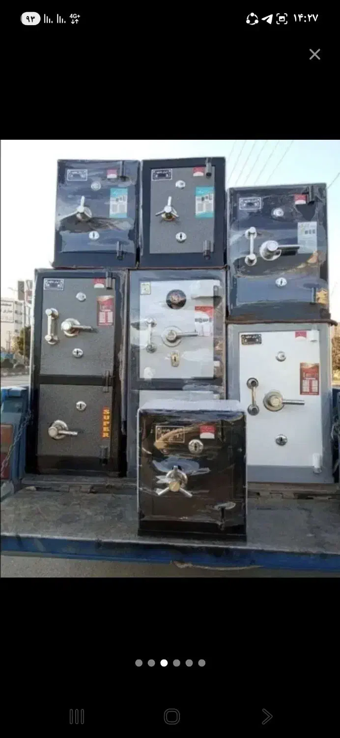 گاوصندوق سفید مشکی درب گنجینه‌دار|ابزارآلات|ورامین, شهرک ولیعصر|دیوار