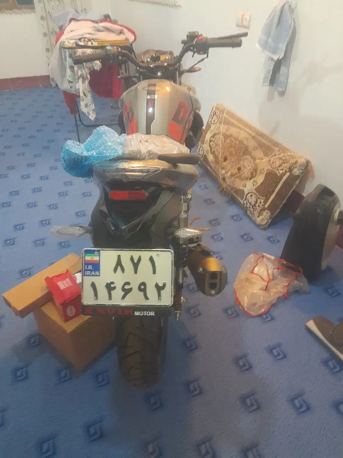 موتورزینتوز ۲۳۰ان اس|موتورسیکلت|هلالی, |دیوار