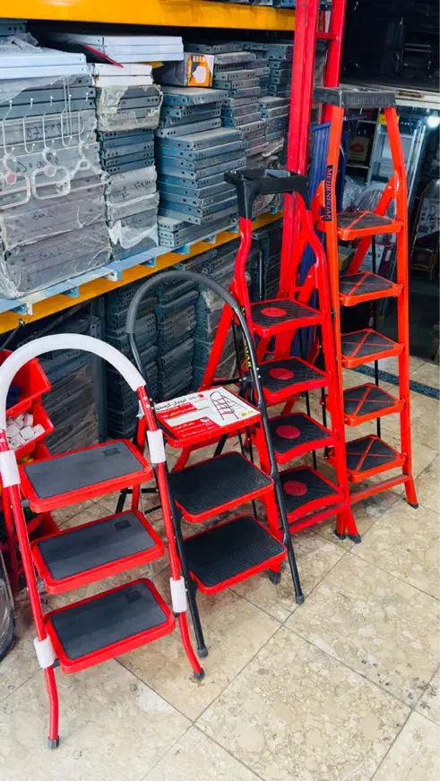 انواع نردبان خانگی صنعتی نردبان تاشو|ابزارآلات|تهران, قیام|دیوار