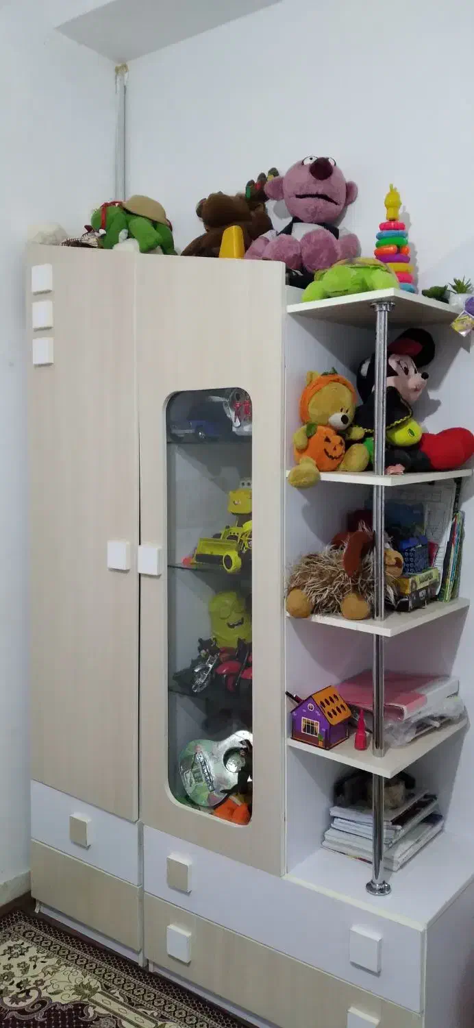 تخت و کمد نوجوان|تخت و سرویس خواب|سمنان, |دیوار