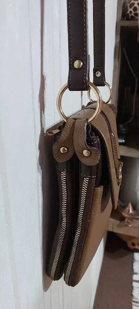 کیف چرم. دو رنگ|کیف، کفش، کمربند|بندر انزلی, سید آسیه|دیوار