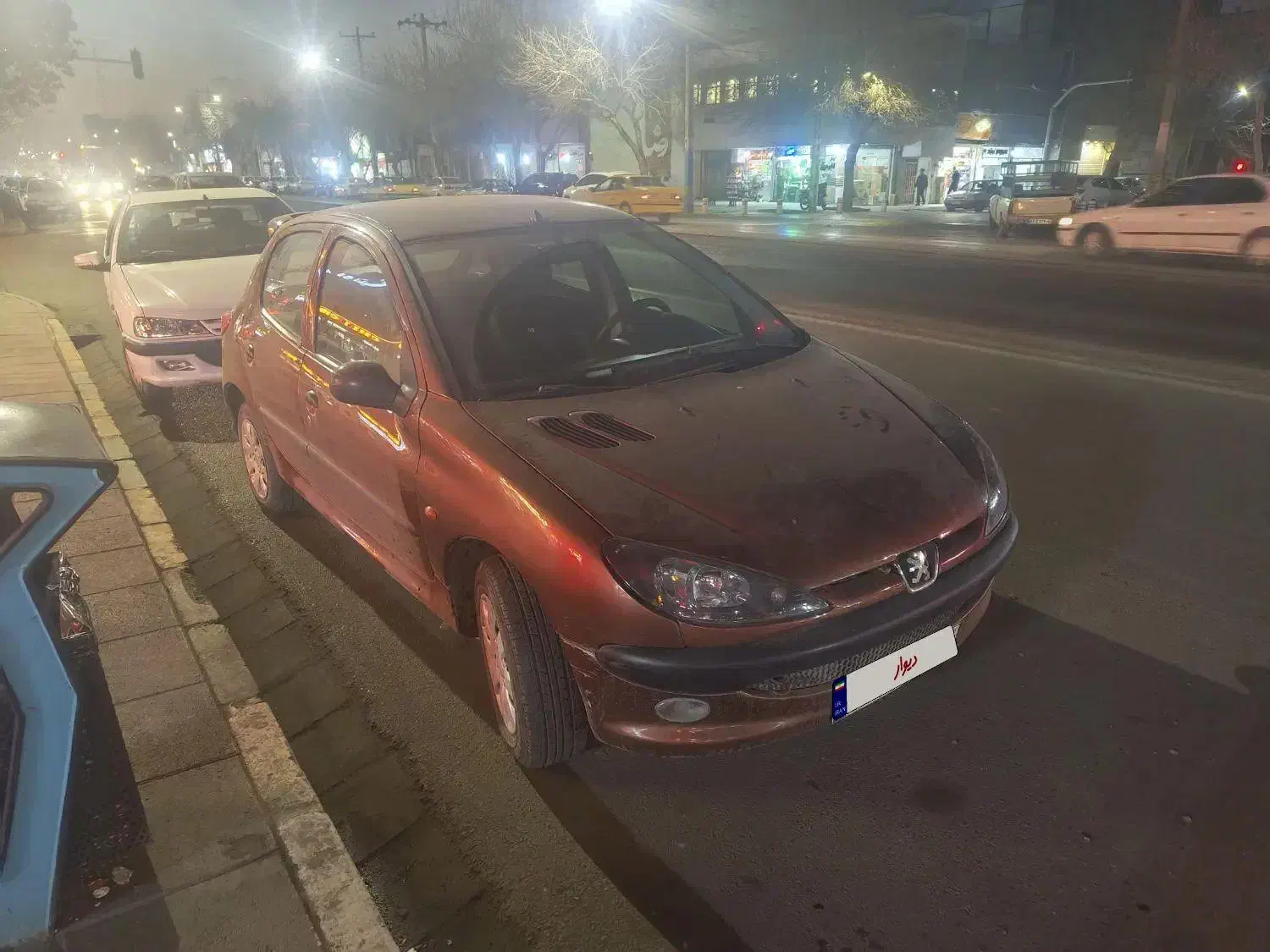 206مدل 87 کم کار خوش رخ|خودرو سواری و وانت|مشهد, ایثار|دیوار