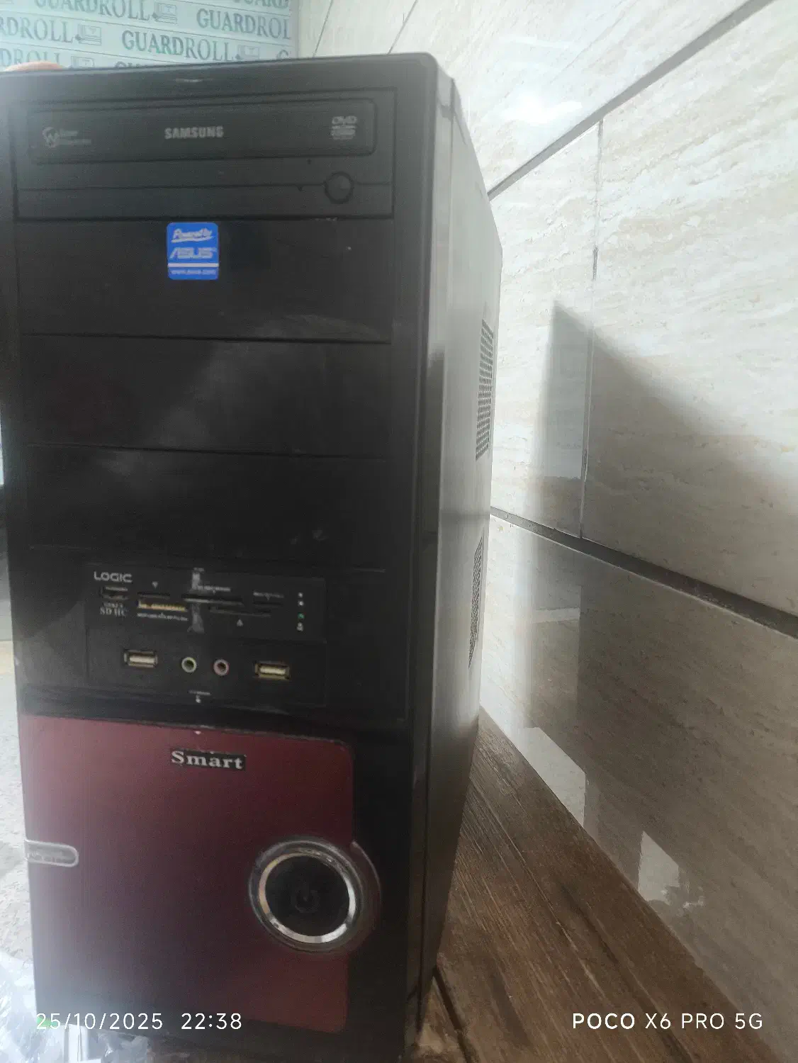 قاب کیس همراه پاور و رایتر و رم ریدر|قطعات و لوازم جانبی رایانه|قزوین, |دیوار