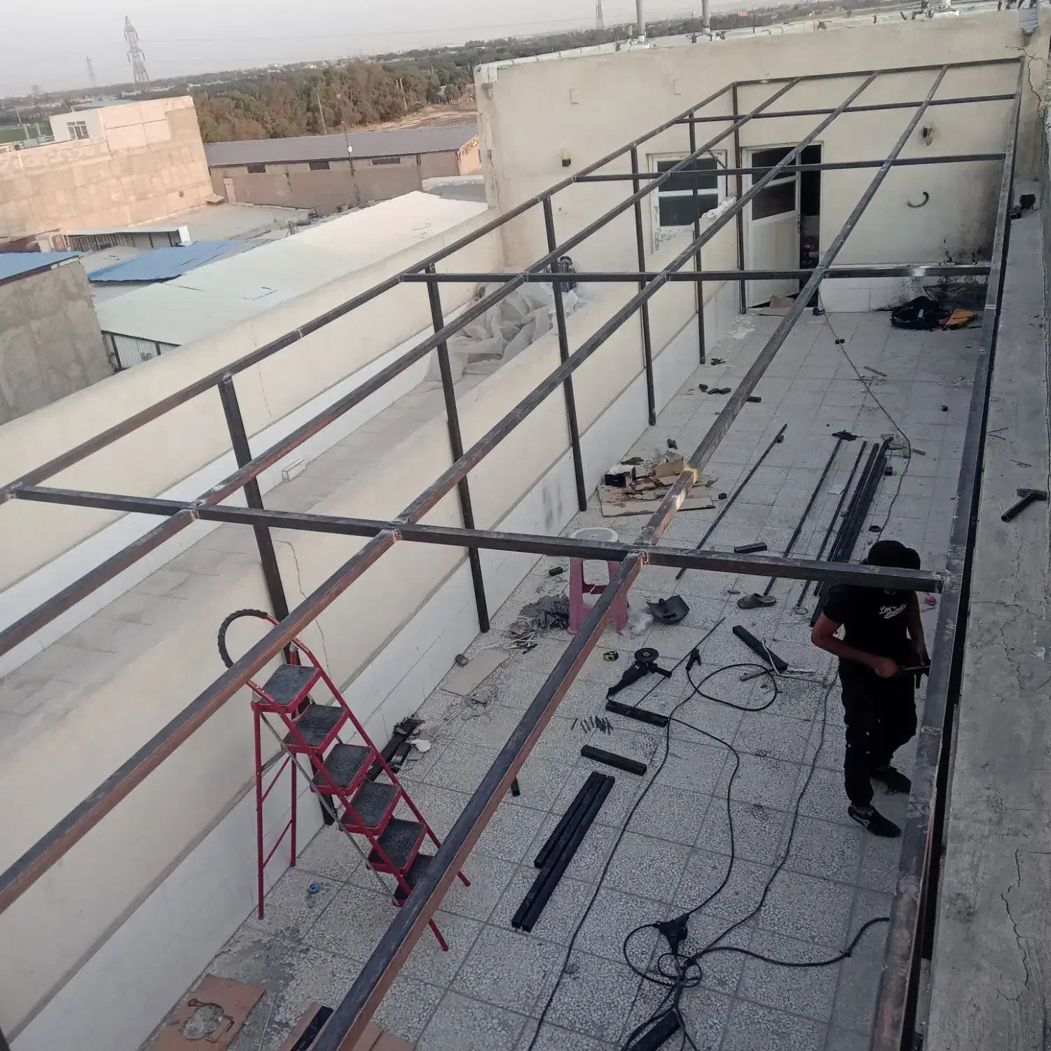 جوشکاری سیار،آهنگری،سقف پاسیو،حفاظ بالکن پله نرده|خدمات پیشه و مهارت|تهران, مرزداران|دیوار