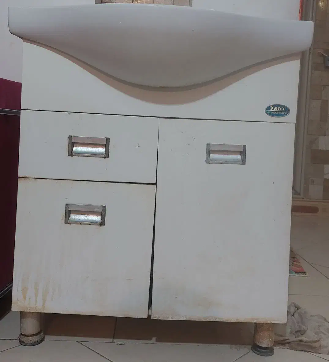 روشویی زمینی برند کاتو|لوازم سرویس بهداشتی|الوند, |دیوار