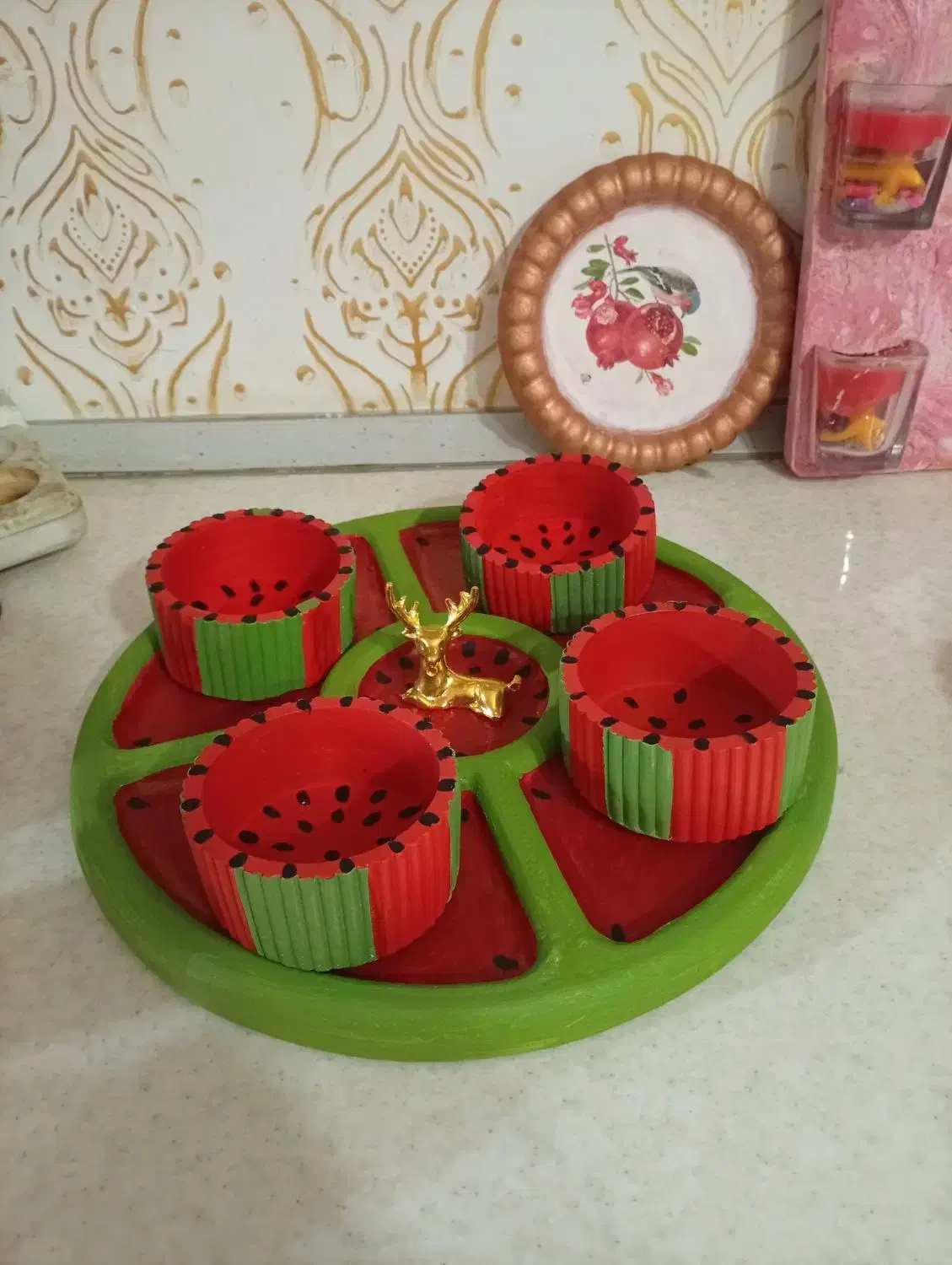 انواع ضرف سنگ مصنوعی|صنایع دستی و سایر لوازم تزئینی|زاهدان, |دیوار