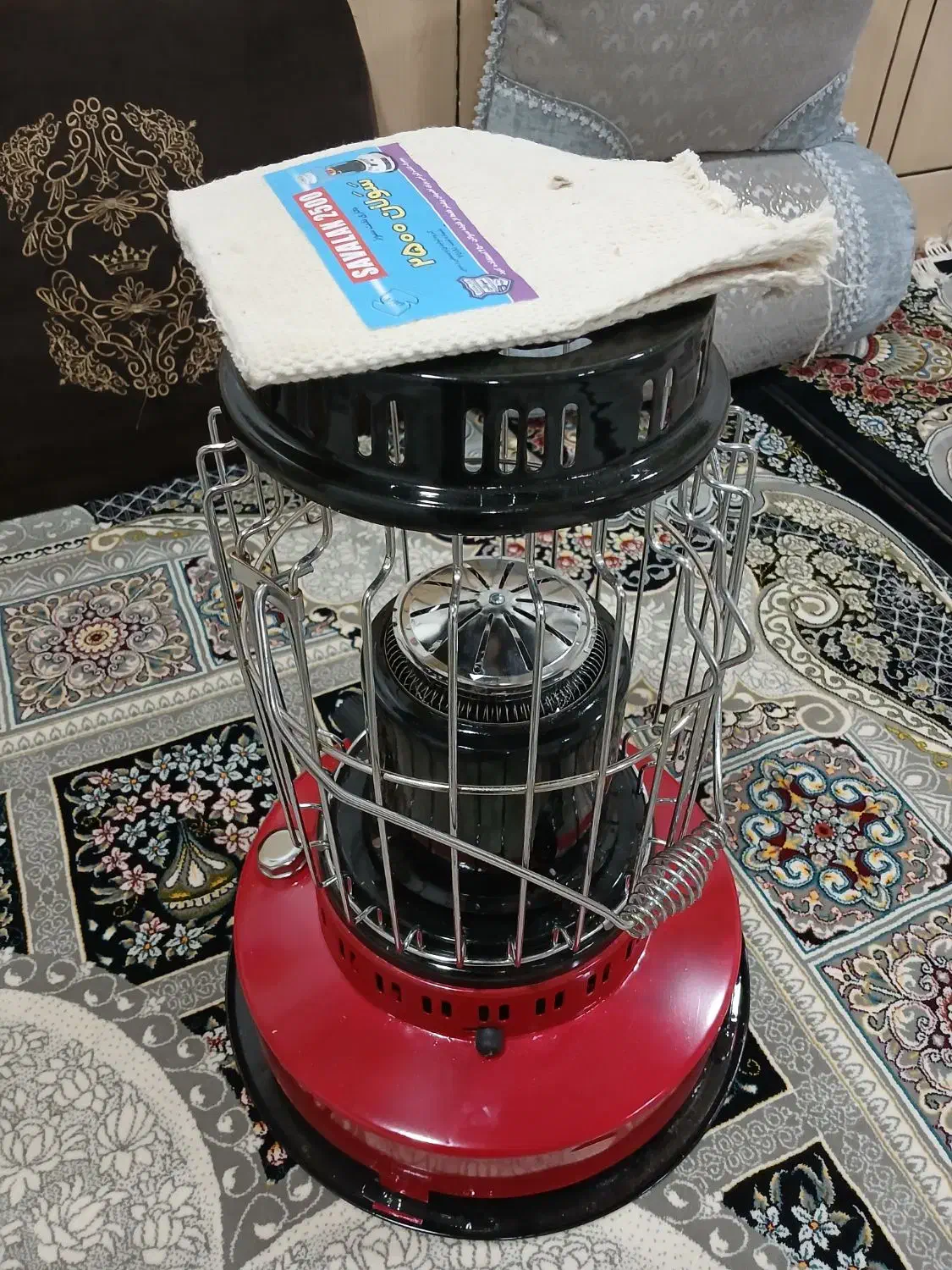 بخاری نفتی نو و لاستیک نیسان|بخاری، هیتر، شومینه|ایذه, |دیوار