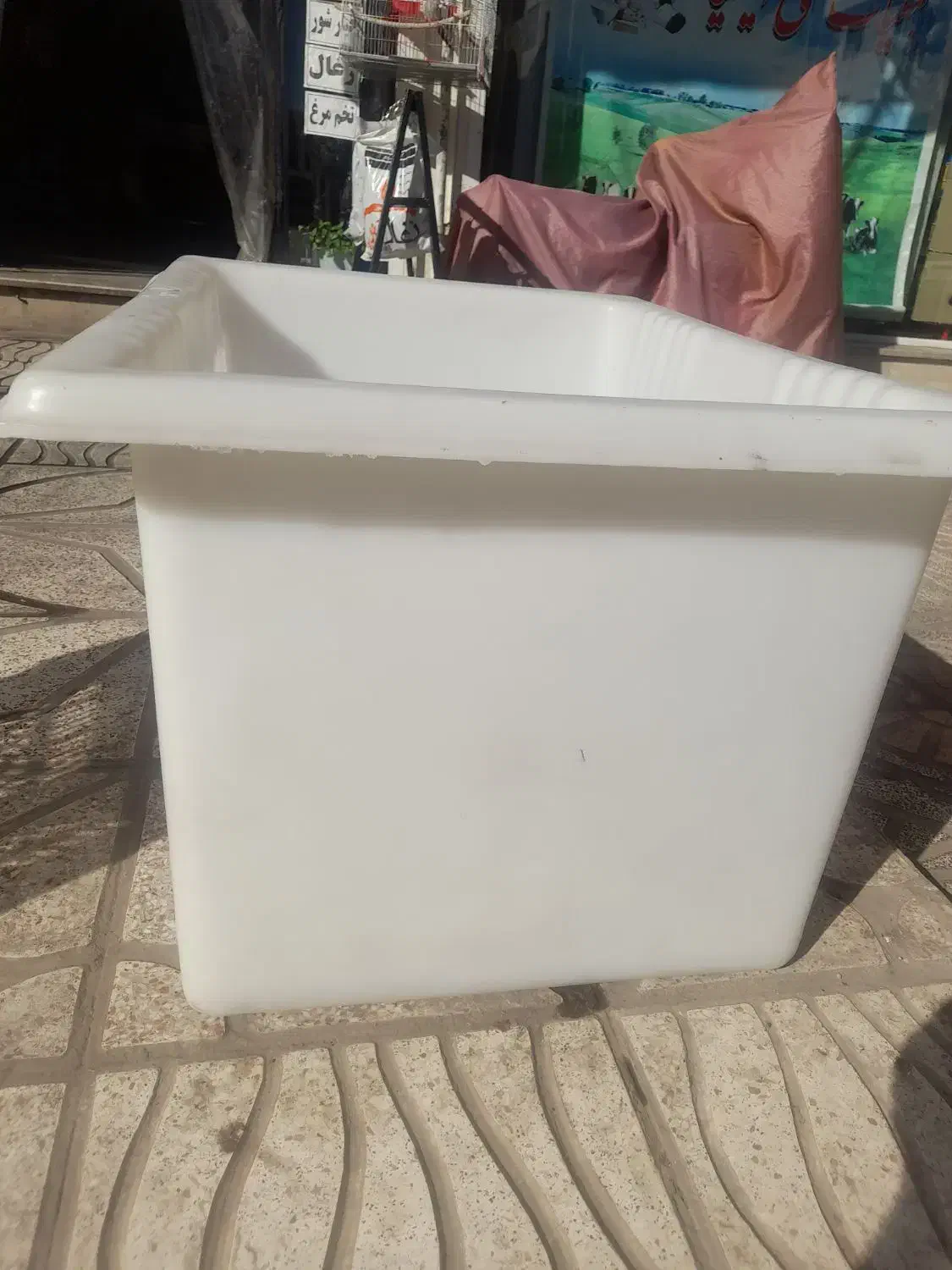 وان ۲۰۰ لیتری.نو اصلاً استفاده نشده|ظروف نگهدارنده، پلاستیکی، یکبارمصرف|قزوین, |دیوار