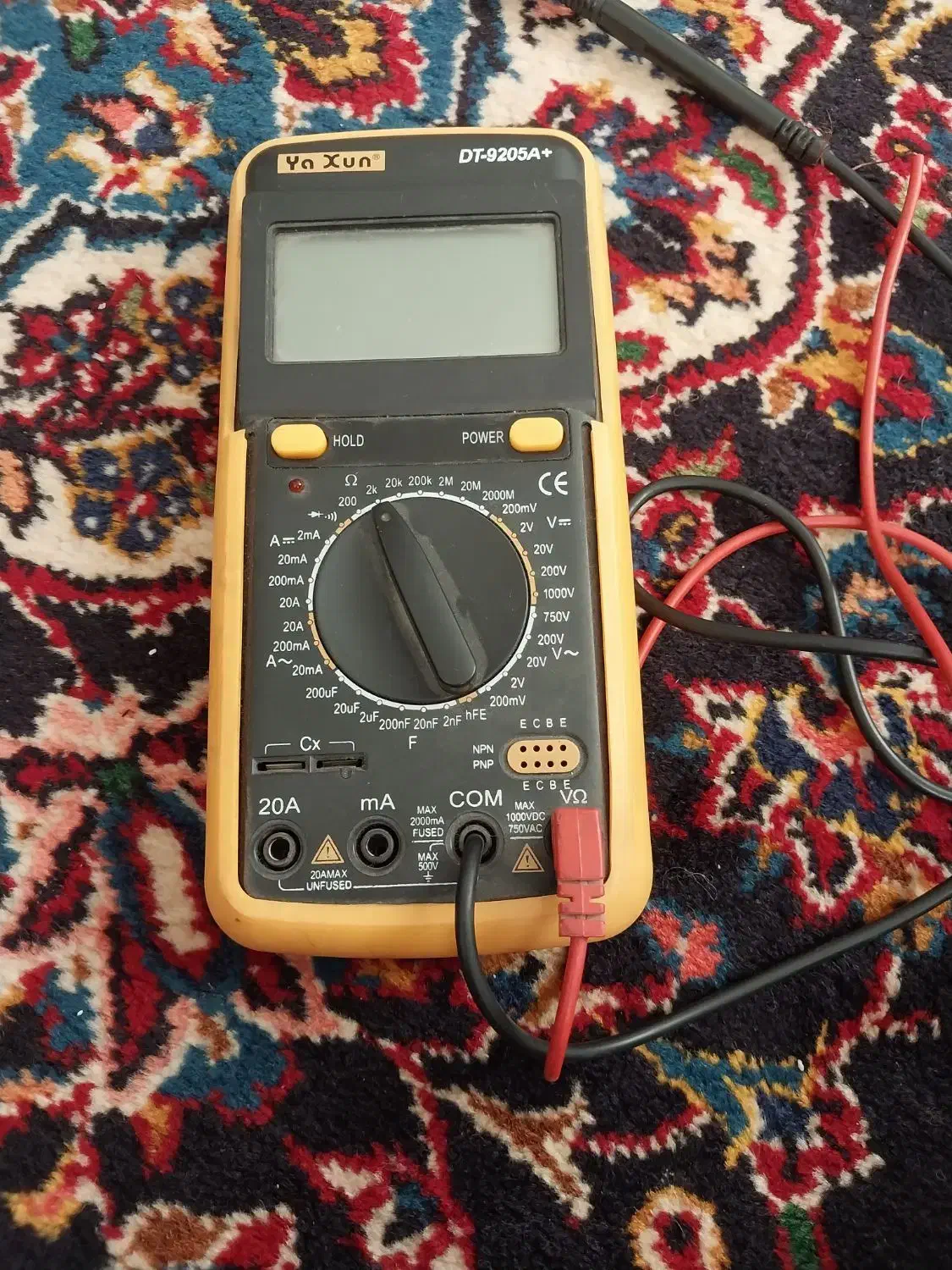 مالتیمتر الکترونیکی|ابزارآلات|فردیس, منظریه|دیوار