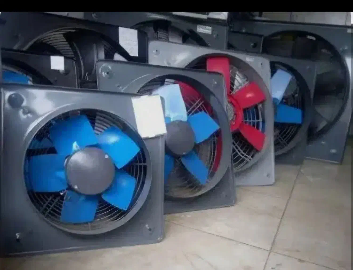 هواکش هواساز سانترافیوژ دمنده مکنده|پنکه و تصفیهکنندهٔ هوا|یزد, |دیوار