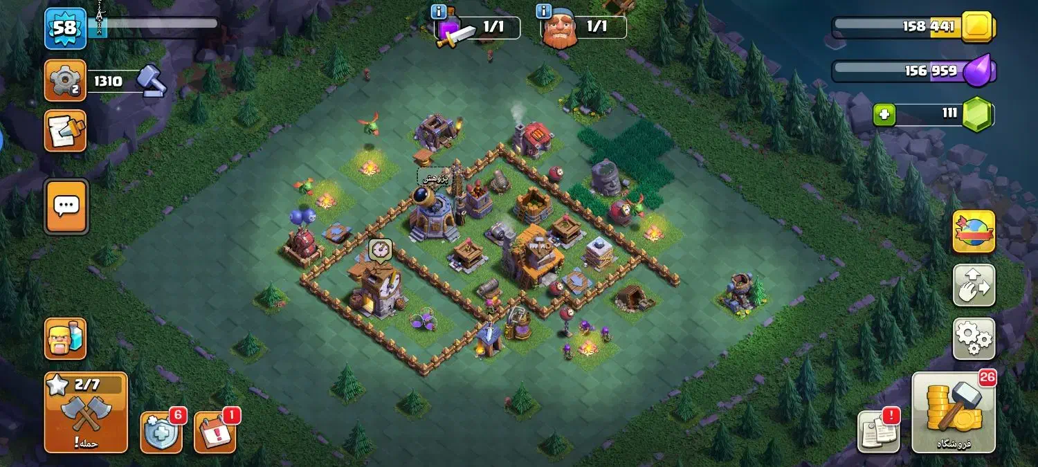 اکانت کلش تان 9 و 7|کنسول، بازی ویدئویی و آنلاین|نورآباد, |دیوار