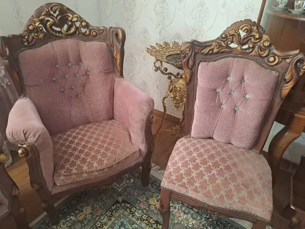 مبل چوبی|مبلمان خانگی و میز عسلی|ورامین, ورامین|دیوار