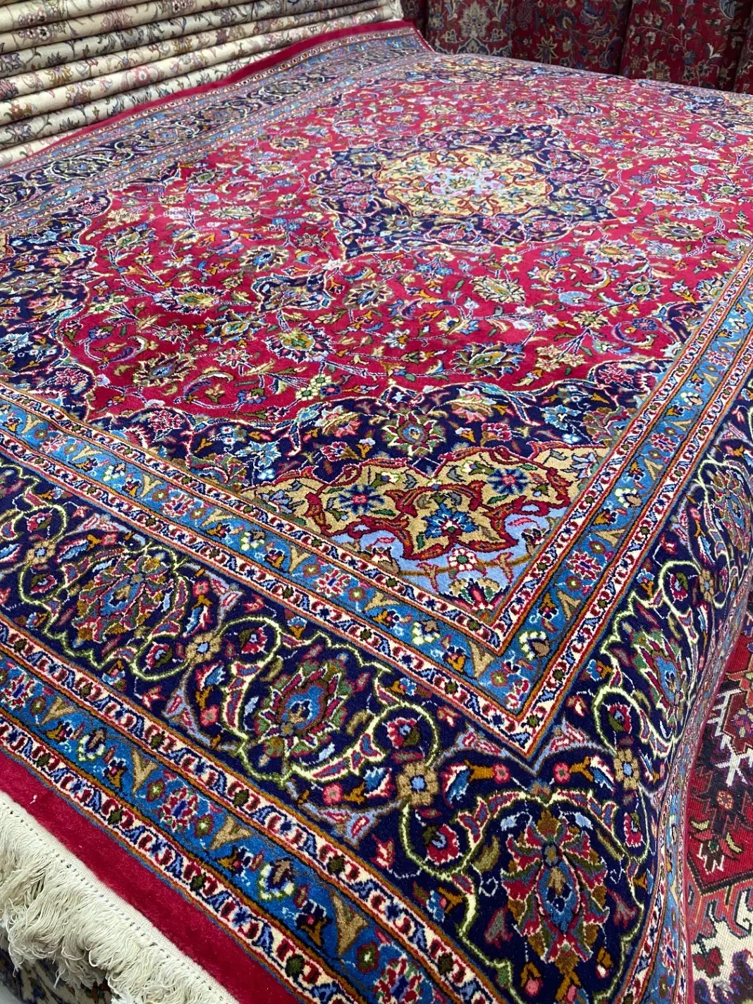 دو عدد ۹ متری کاشمر|فرش|میانه, |دیوار