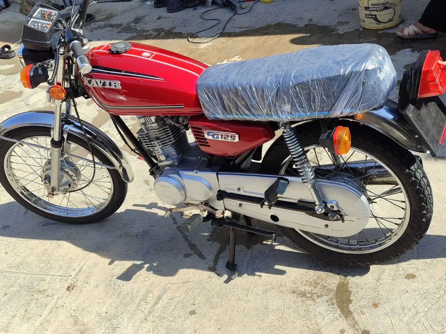 موتور مزایده کویر ۱۲۵|موتورسیکلت|داراب, |دیوار