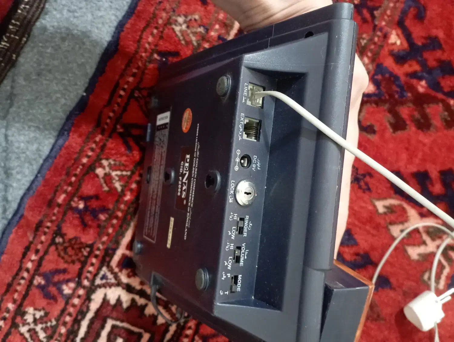 گوشی تلفن ثابت دوخط درحد|تلفن رومیزی|نسیمشهر, |دیوار