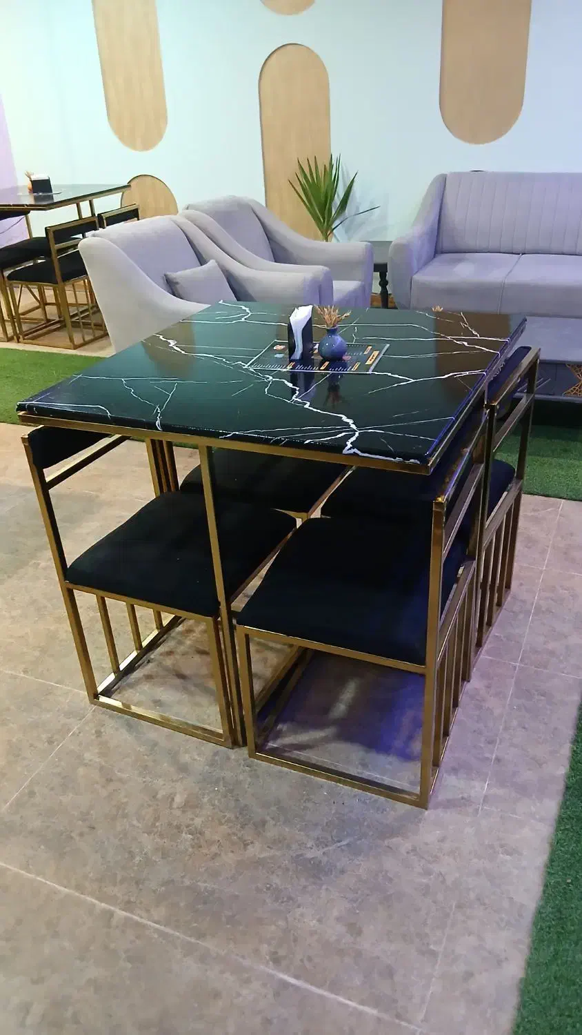 میزناهارخوری درحدنونو ۴نفر|میز و صندلی غذاخوری|رزن, |دیوار