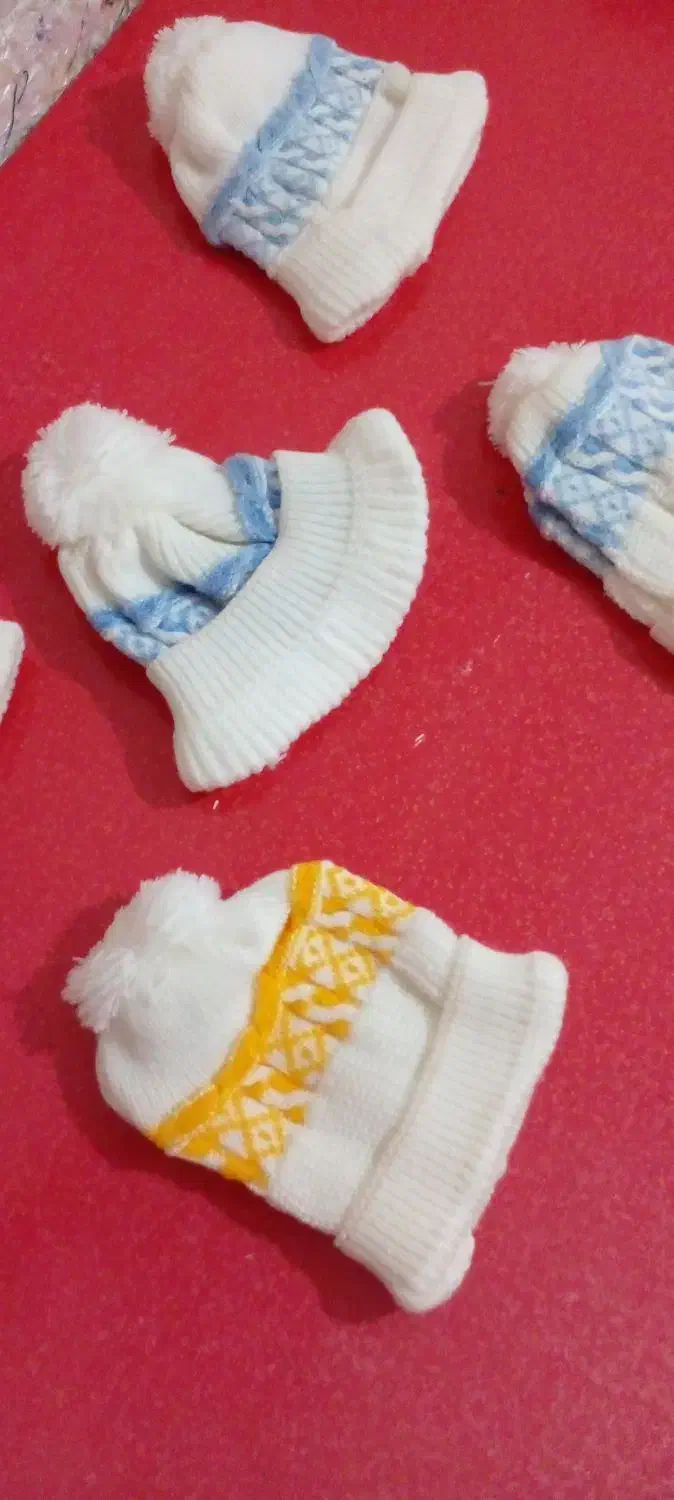 کلاه بافتنی نوزادی|کفش و لباس بچه|نظرآباد, مسکن مهر نظرآباد|دیوار