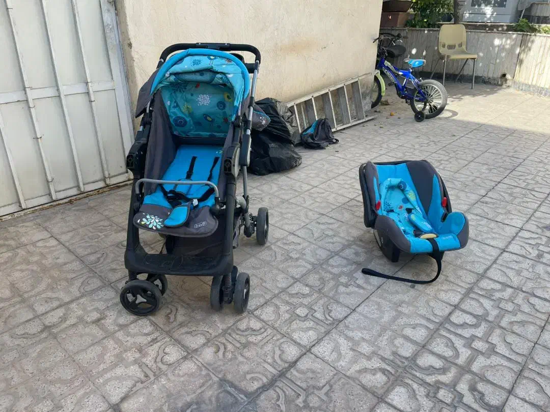 فروش کالسکه وکریر کودک|کالسکه و لوازم جانبی|شیراز, شهرک ایثار|دیوار