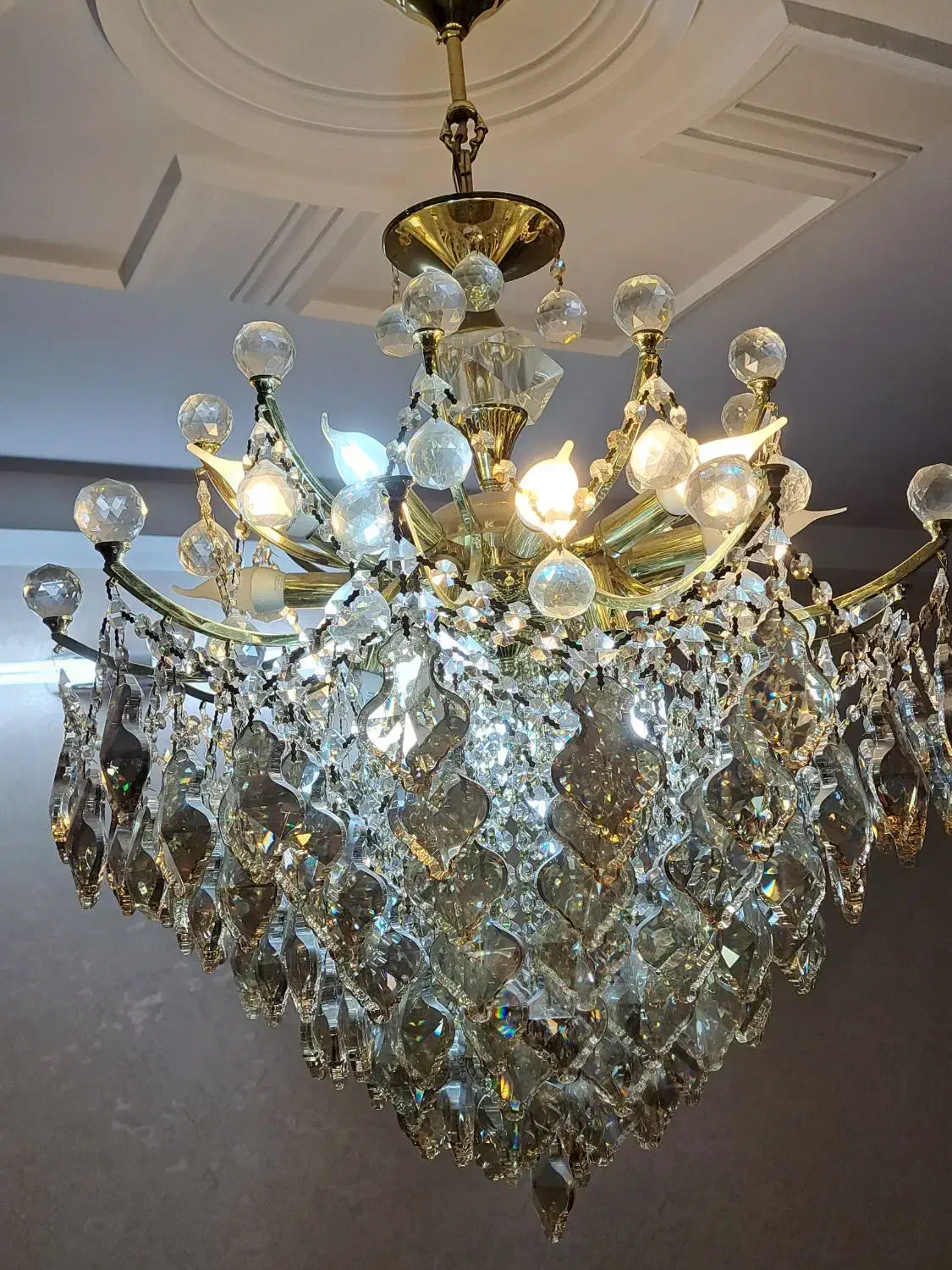 لوستر برند نور سازان|لوستر و چراغ آویز|اسلام‌شهر, شهرک مفیدی|دیوار