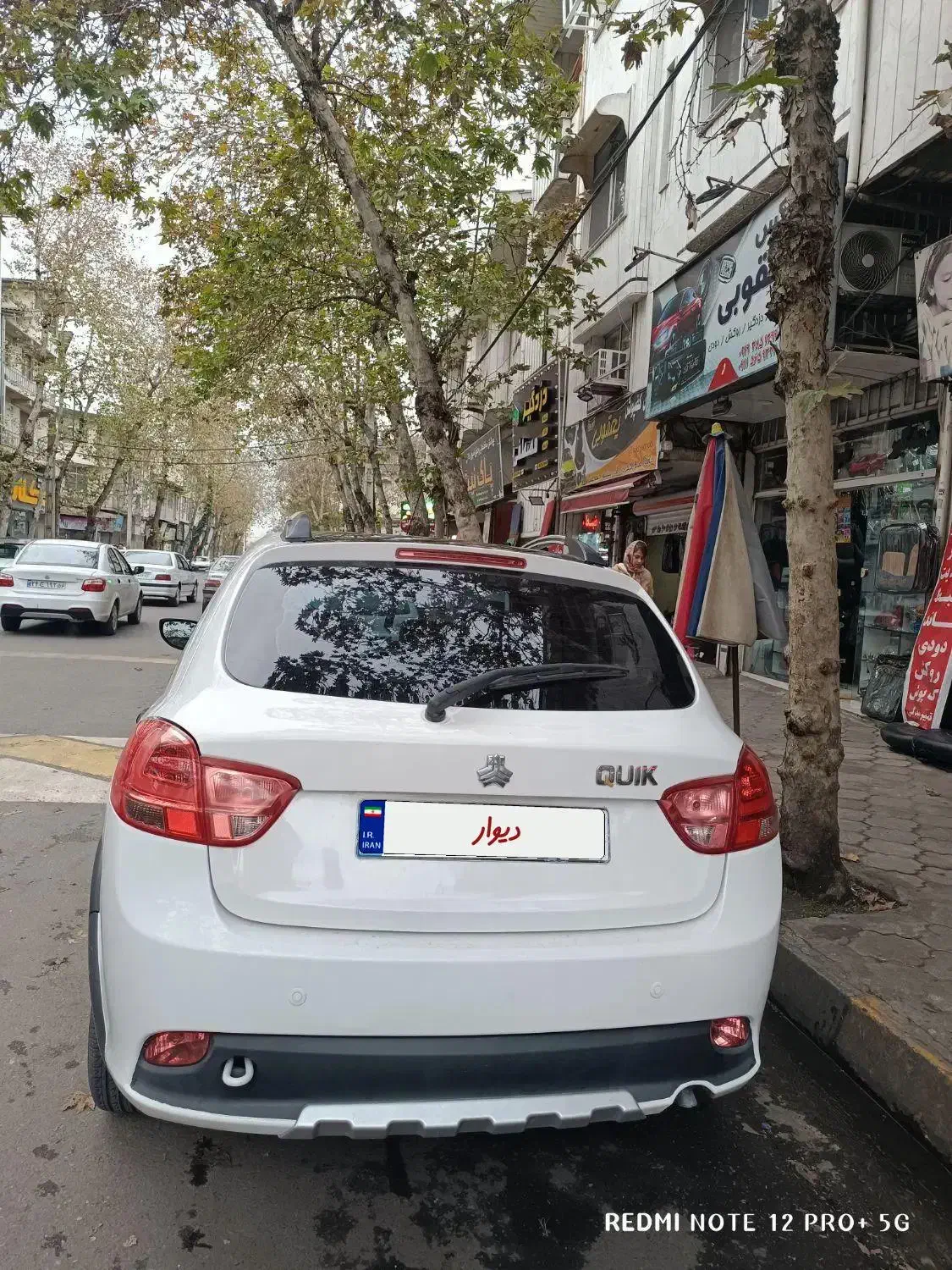 کوییک R مدل ۱۴۰۰ بی رنگ بی ضربه|خودرو سواری و وانت|لاهیجان, شیشه گران|دیوار