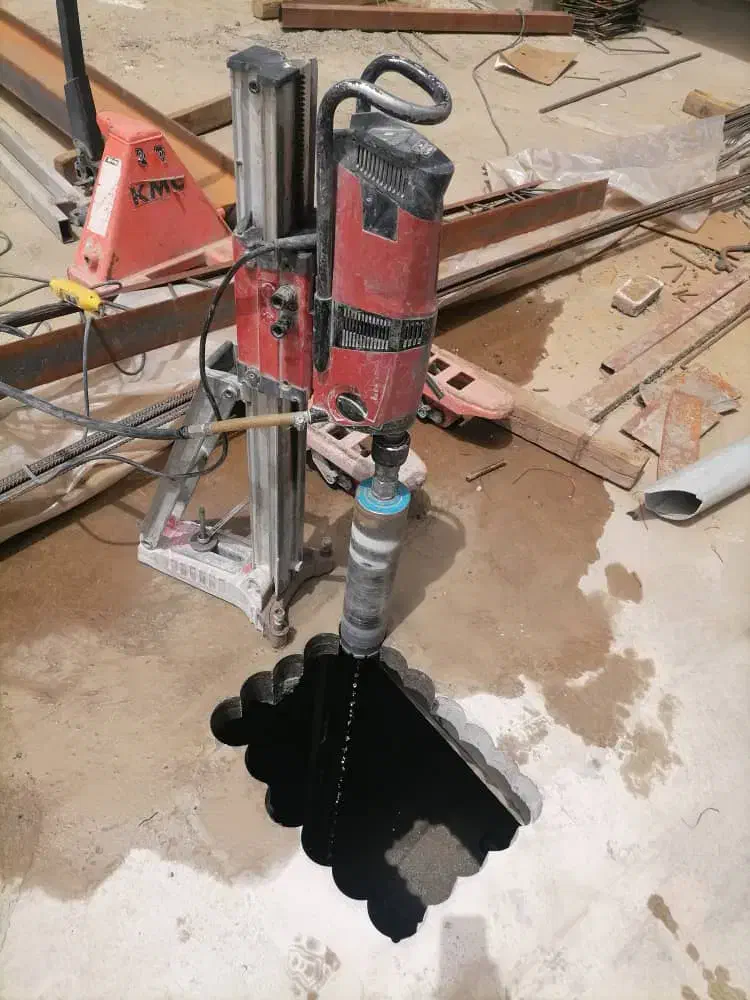 کرگیری/کاشت میلگرد/نمونه برداری/ایجاد باز شو|خدمات پیشه و مهارت|رامسر, |دیوار