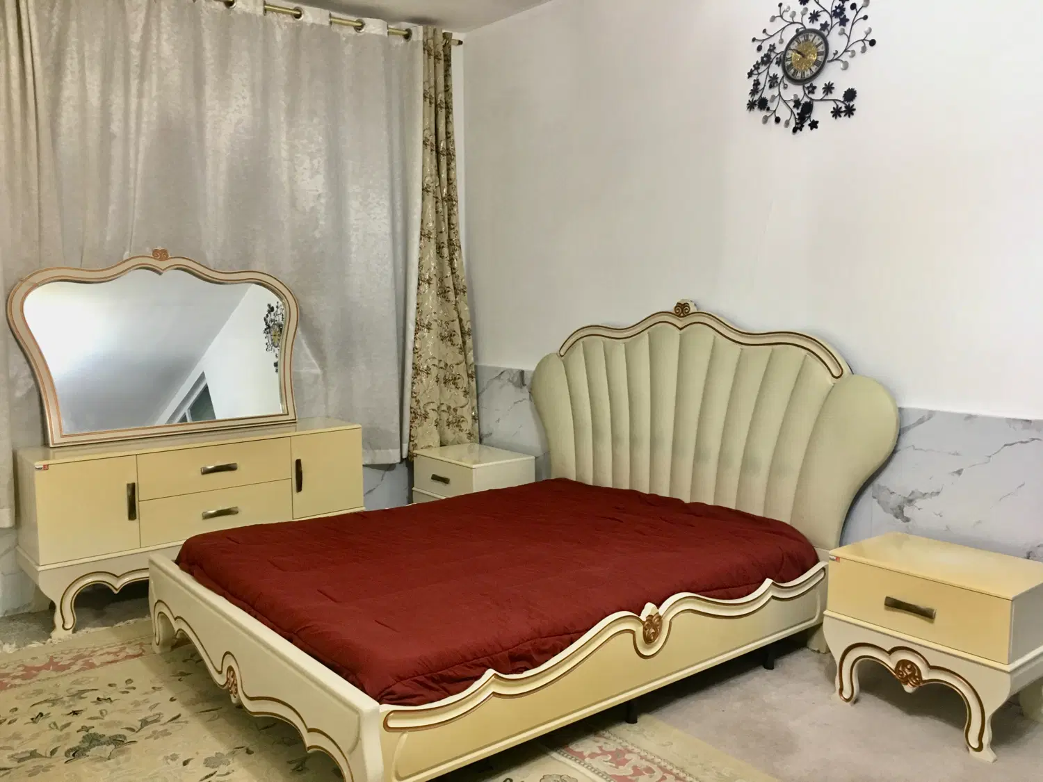 سرویس خواب دو نفره شیک تمیز و سالم|تخت و سرویس خواب|تهران, حکمت|دیوار