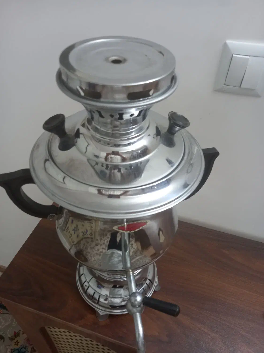 سماور گازی|سماور، چای‌ساز، قهوه‌ساز|کاشان, مزرعه نو|دیوار