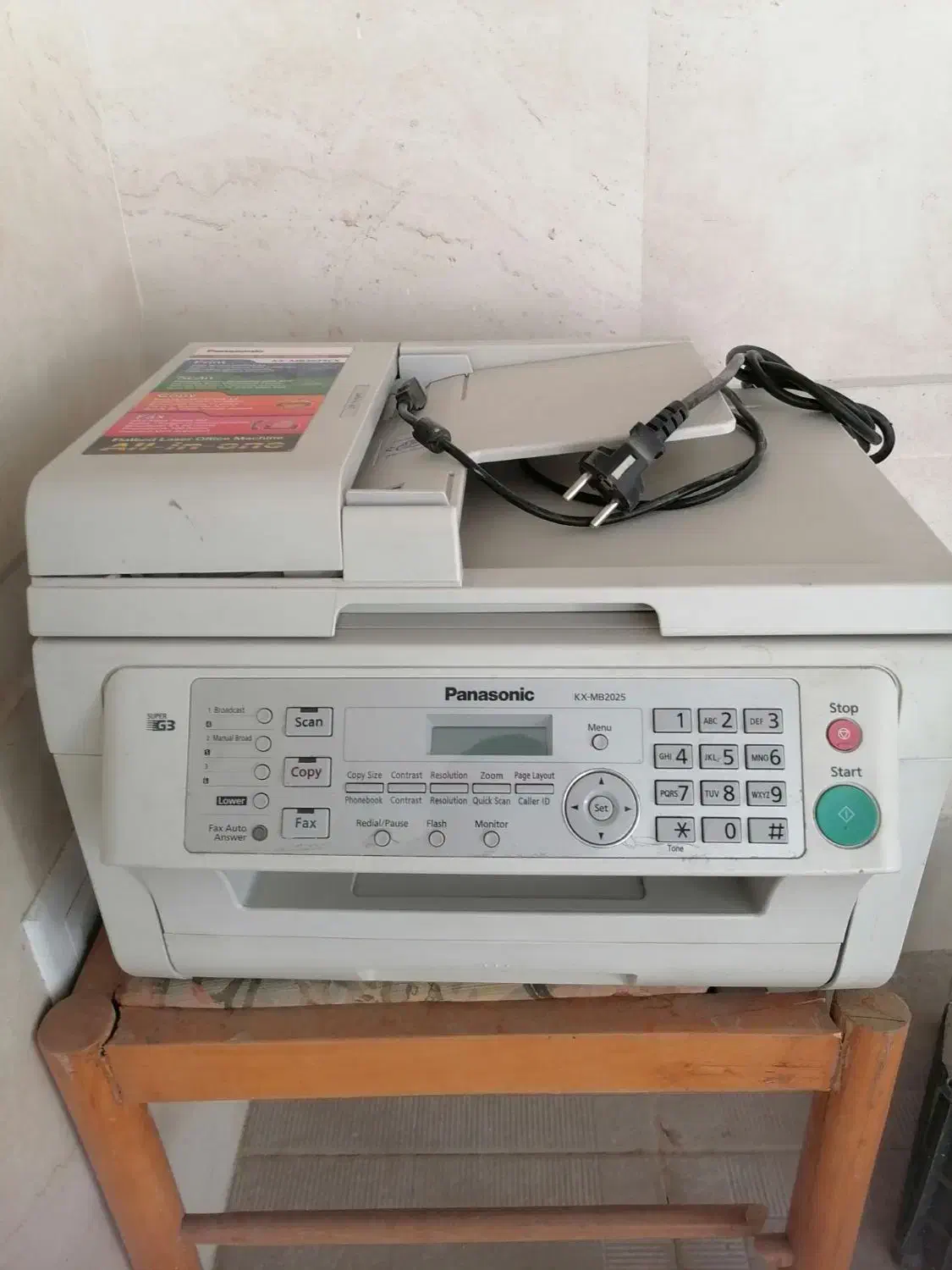 پرینتر کپی تلفن وفکس پاناسونیک|پرینتر، اسکنر، کپی، فکس|شهرکرد, |دیوار