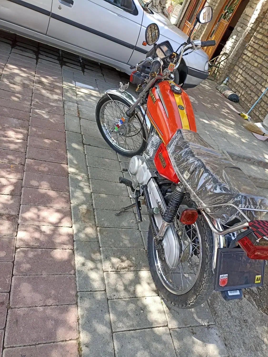 دو تا موتور مزاییده معاوضه با اسب یا گوشی|موتورسیکلت|سیلوانه, |دیوار