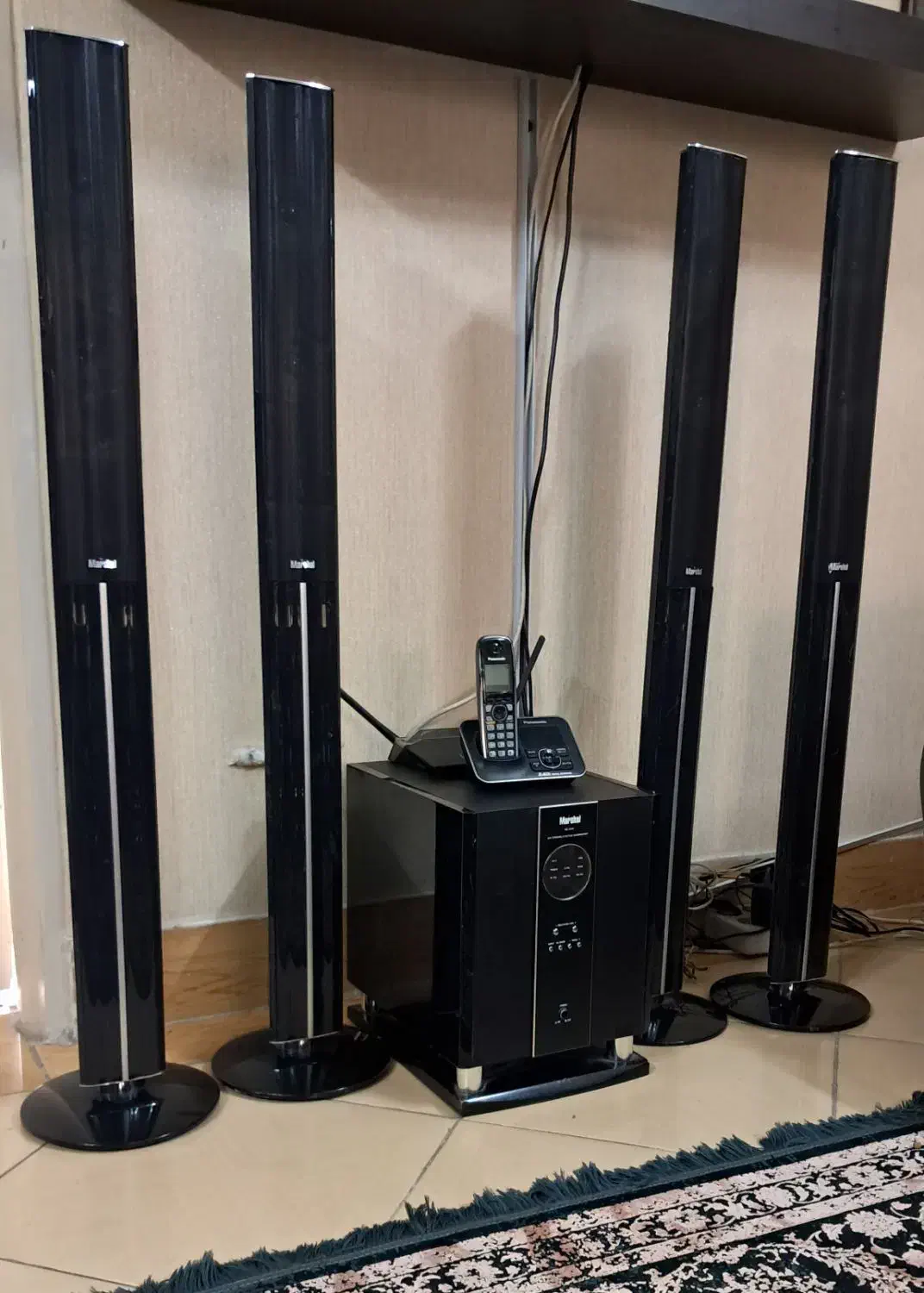 سینمای خانگی مارشال اسپیکر قابلیت بلوتوث موزیک|سیستم صوتی خانگی|تهران, شهرک ولیعصر شمالی|دیوار
