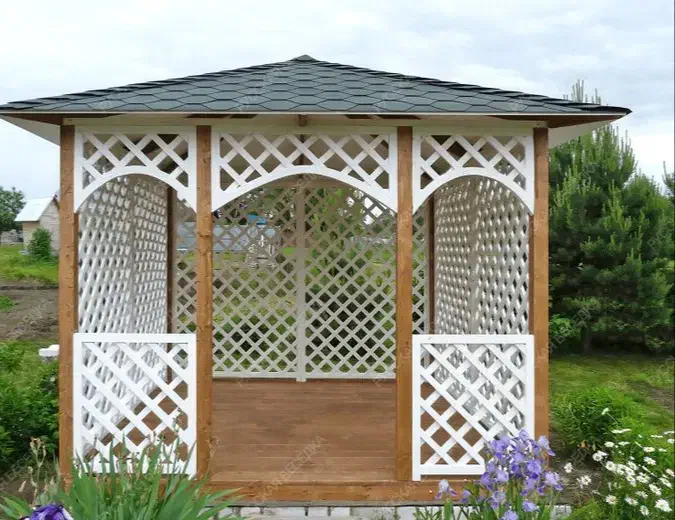 طراحی و ساخت آلاچیق و کلبه چوبی|خدمات پیشه و مهارت|بابل, |دیوار