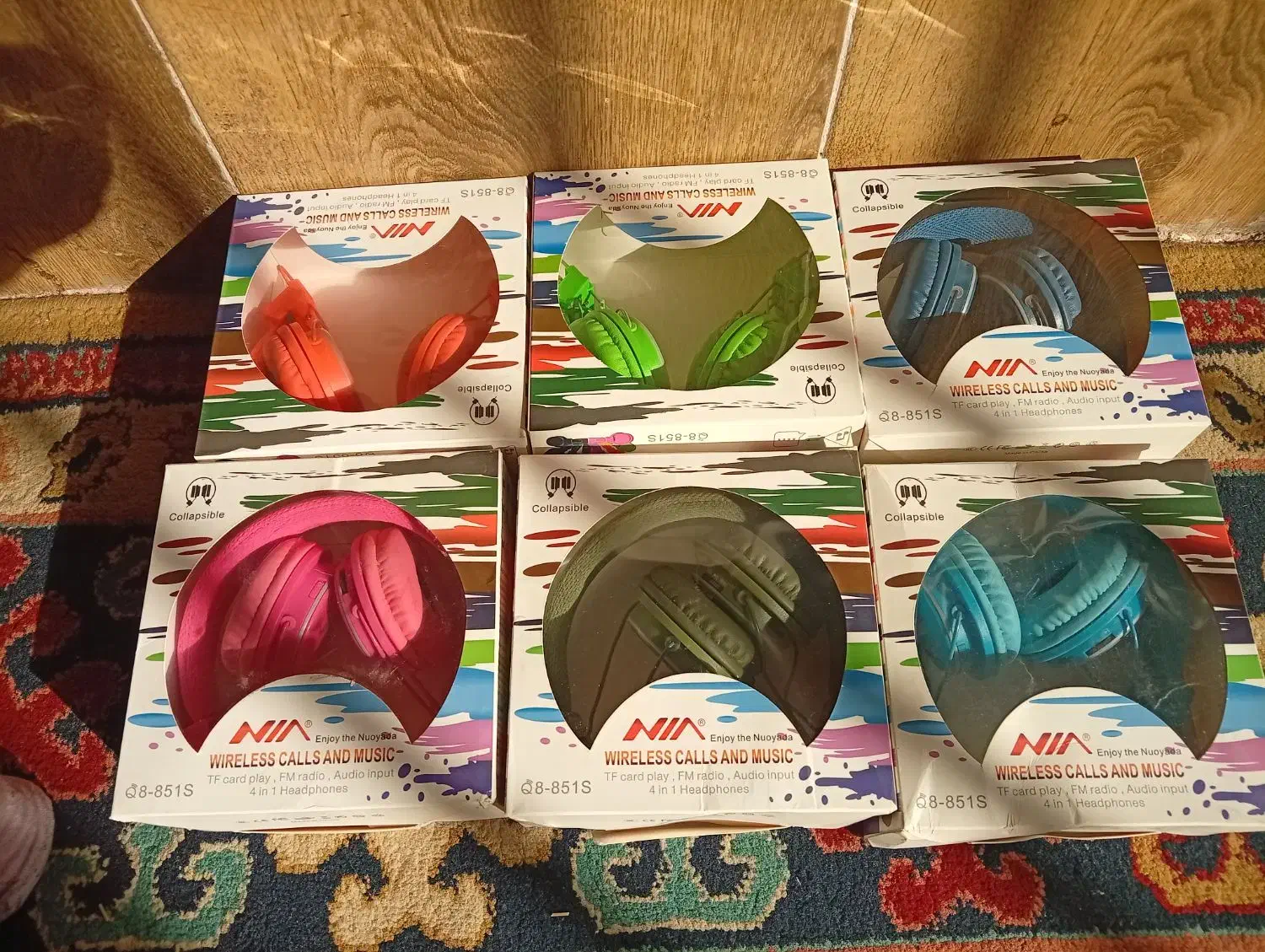 هدفون بلوتوثی نیا Q8|لوازم جانبی موبایل و تبلت|مشهد, اقبال|دیوار