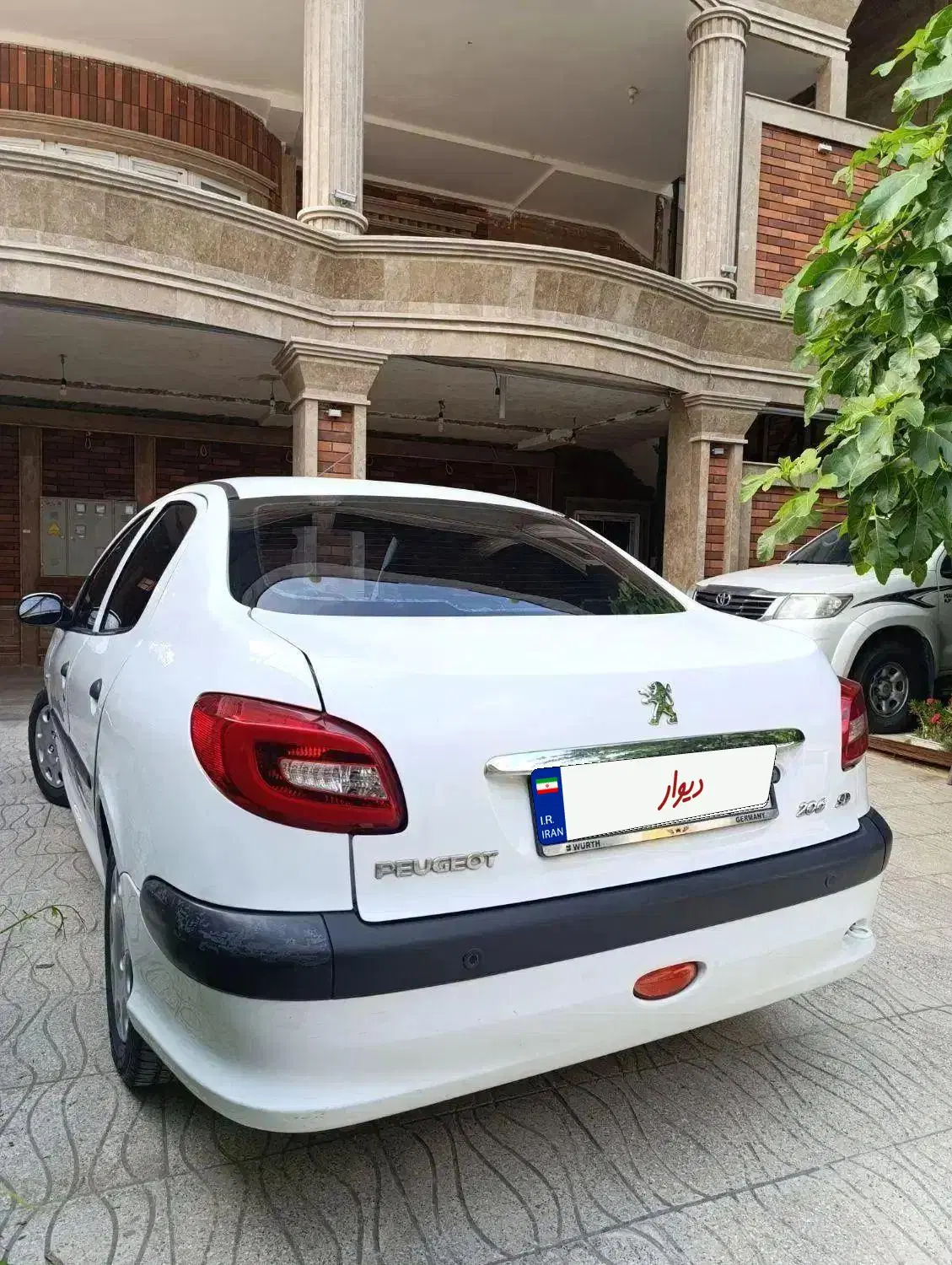 پژو ۲۰۶ v8  sd|خودرو سواری و وانت|کردکوی, |دیوار