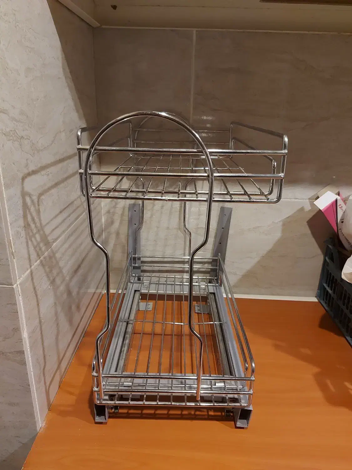 نظم دهنده کابینت ریلی|آب‌چکان و نظم‌دهنده ظروف|تبریز, |دیوار