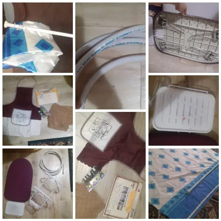 ۸تیکه لوازم نو باهم ۷۰۰|سفره، حوله، دستمال آشپزخانه|مشهد, هدایت|دیوار