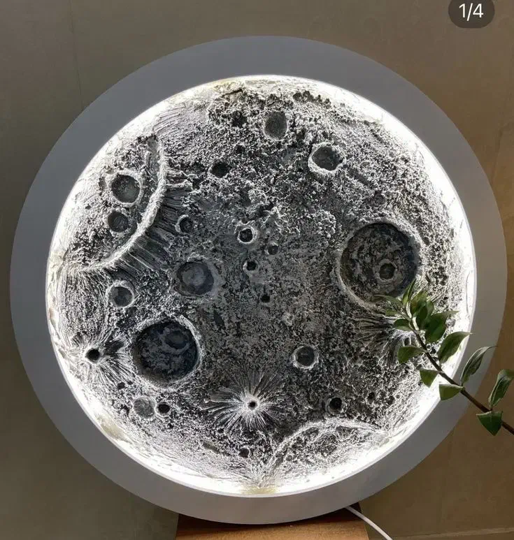 اینه ماه و تابلو ماه|آینه|شیراز, زند|دیوار