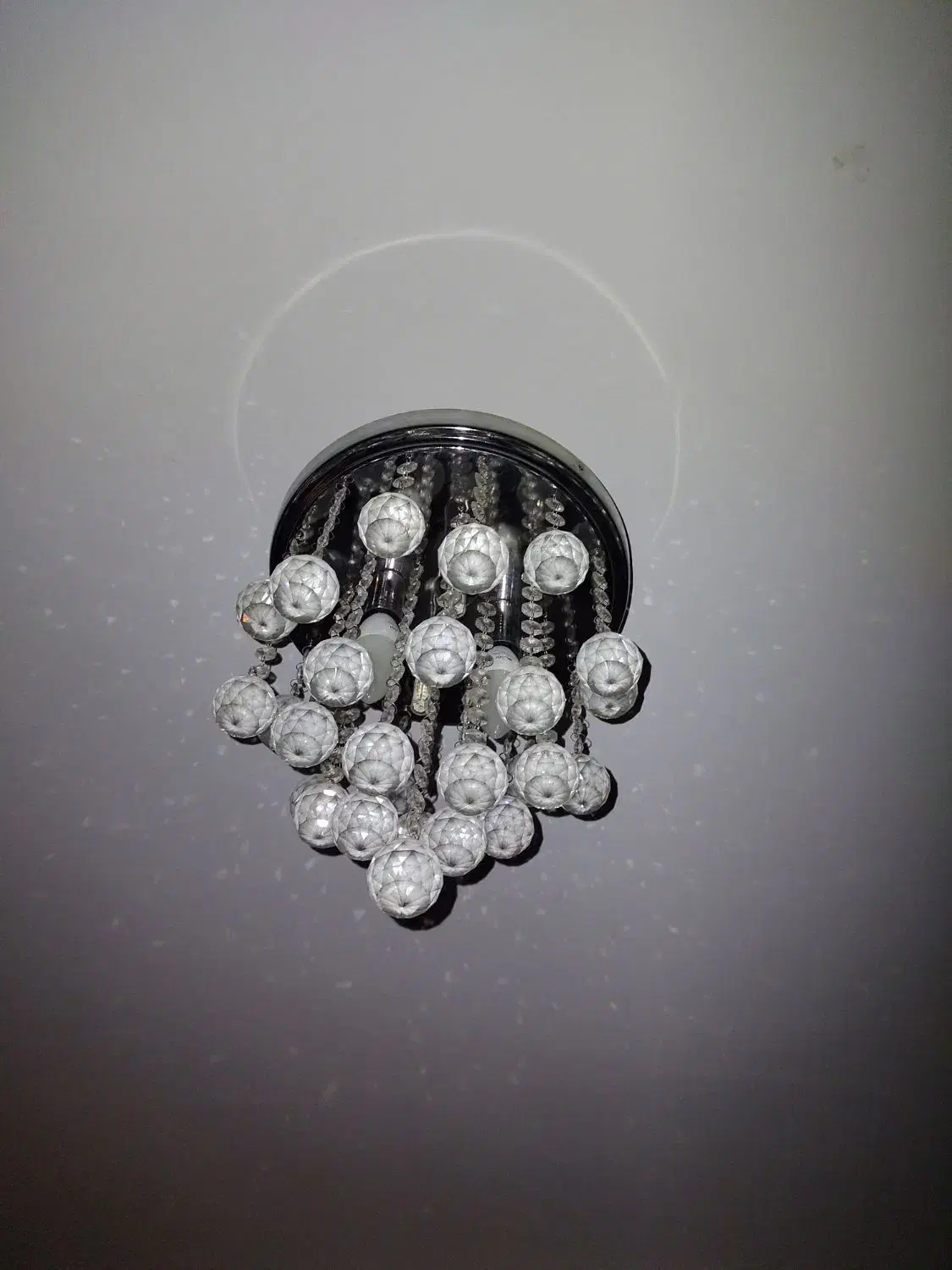 لوستر کریستالی دو عدد|لوستر و چراغ آویز|تهران, زرکش|دیوار