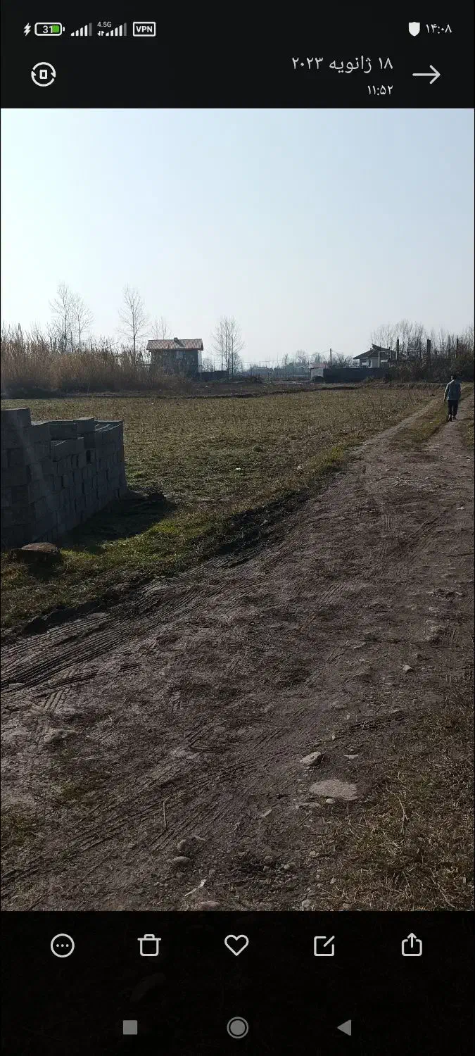 زمین ۱۰۰۰متری گیلان آستانه لولمان چهارده|فروش زمین و ملک کلنگی|آستانه اشرفیه, |دیوار